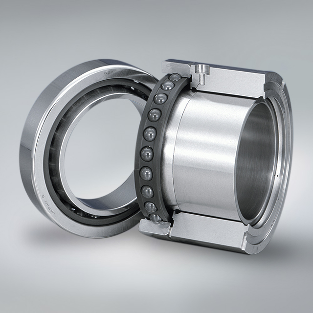 Robust series, Spinshot™ II of Ultra High-Speed Angular Contact Ball Bearings with Oil-Air Lubrication