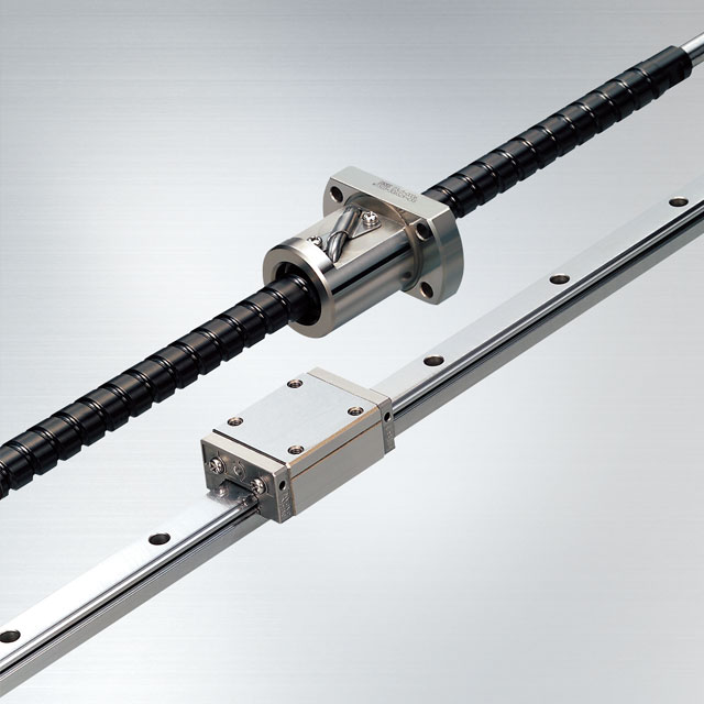 NSK Linear Guides with E-DFO Thin-Film Lubrication for Vacuum Environments