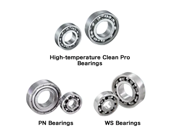 Evolutionary Bearings Able To Move Machinery In Special Environments