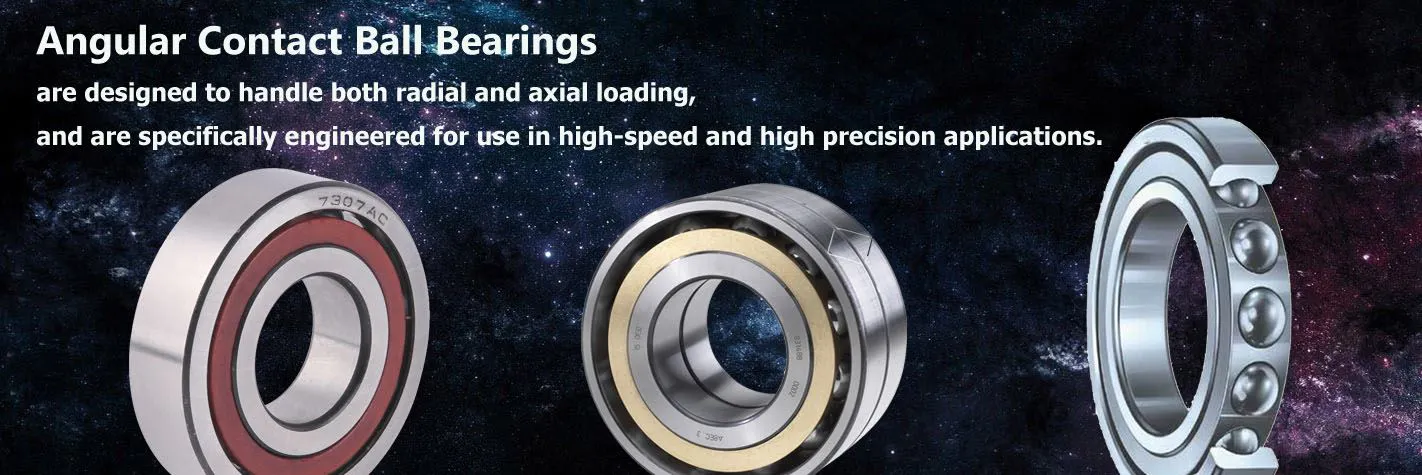 pre-heater fans angular contact thrust ball bearing low-cost for heavy loads