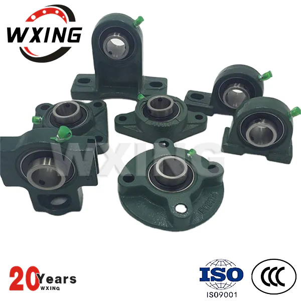 Pillow block bearing for production line