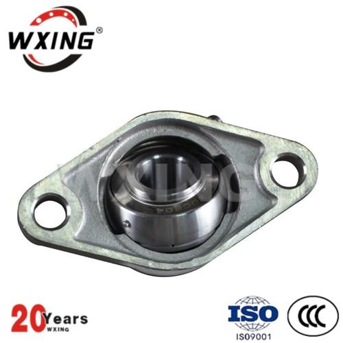 2 Bolt Bearing Flange Unit Pillow Block Ball Bearing For Agricultural Machinery