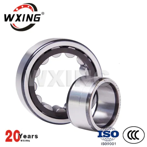 The rolling body is a cylindrical roller bearing of a steel ball cylindrical roller bearing