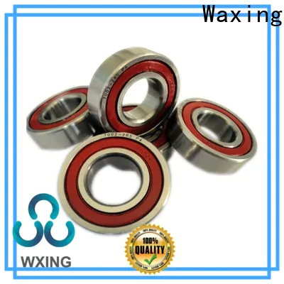 Waxing angular contact thrust ball bearing low friction for heavy loads