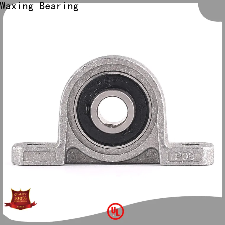 Waxing easy installation small pillow block bearings fast speed at sale