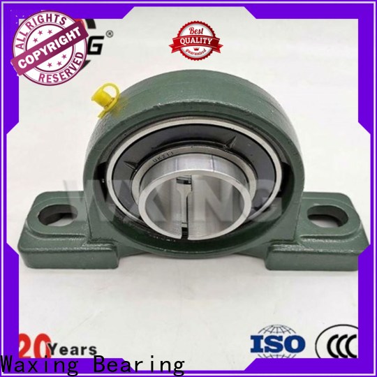 Waxing pillow block bearing high precision