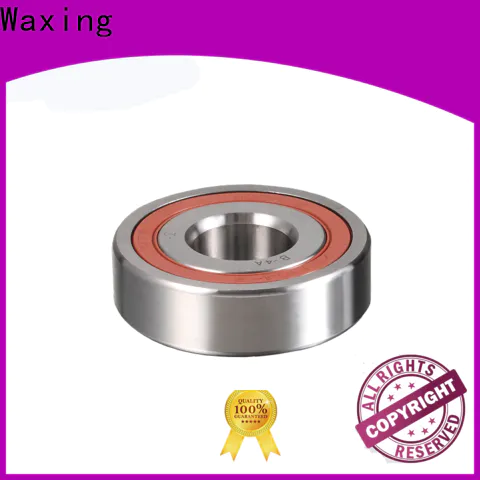 Waxing angular contact ball bearing assembly low friction for heavy loads
