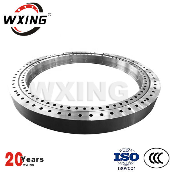 High load carry capacity gear hardened slewing ring gear and swing bearing for reachstacker