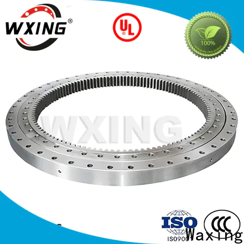 Waxing slewing bearing low-cost manufacturing