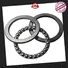 Waxing thrust ball bearing design excellent performance for axial loads