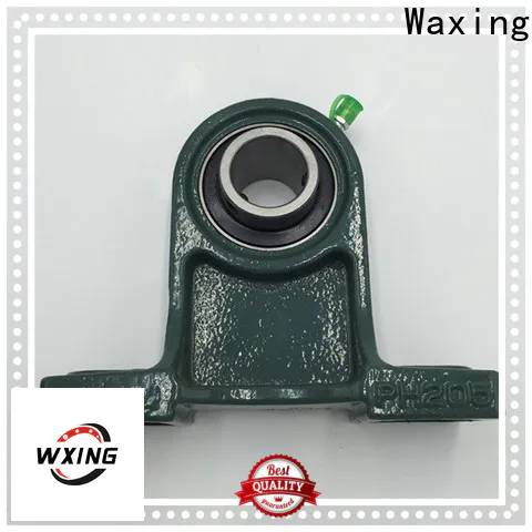 Waxing pillow block mounted bearing fast speed lowest factory price