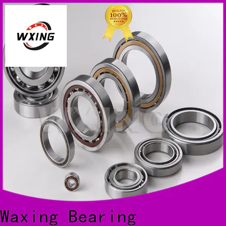Waxing single row angular contact ball bearing factory