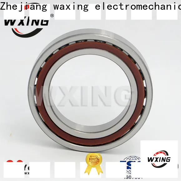 Waxing Custom single row angular contact ball bearing factory