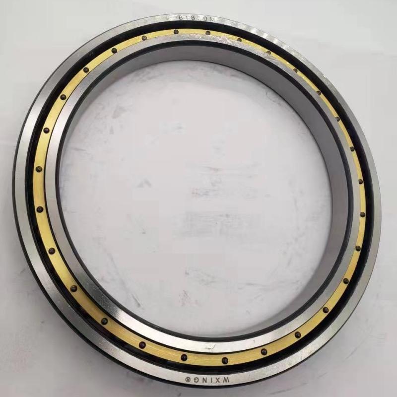 61830M Deep Groove Ball Bearing With Brass Cage Copper Cage Chrome Steel Gcr15 P4 Z4V4 Quality