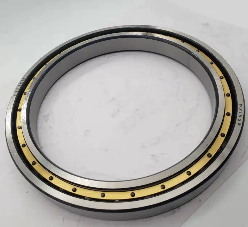 61830M Deep Groove Ball Bearing With Brass Cage Copper Cage Chrome Steel Gcr15 P4 Z4V4 Quality