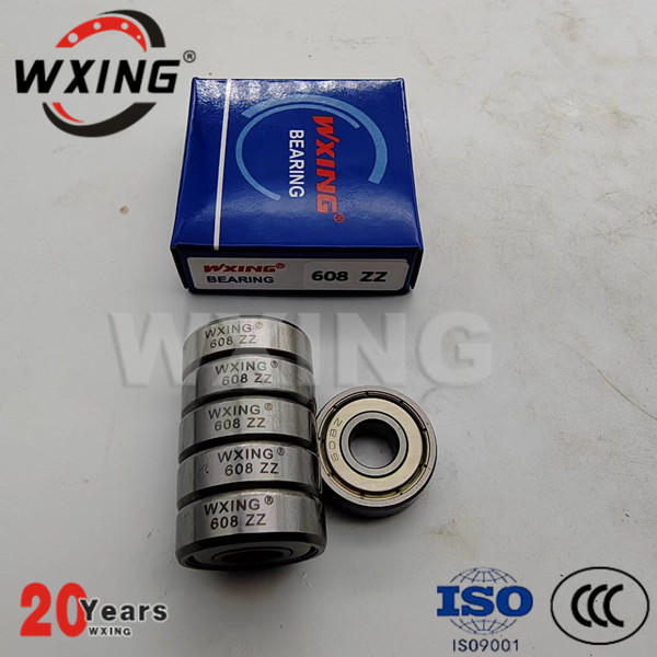608ZZ Deep groove ball bearings with steel cage