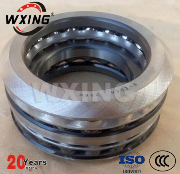 54314 Axial deep groove ball bearing with spherical housing washer