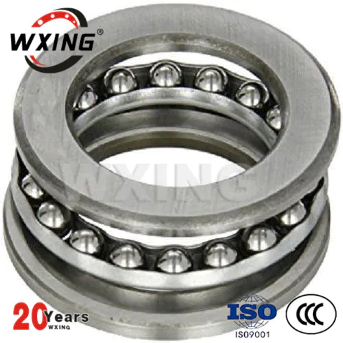 54314 Axial deep groove ball bearing with spherical housing washer