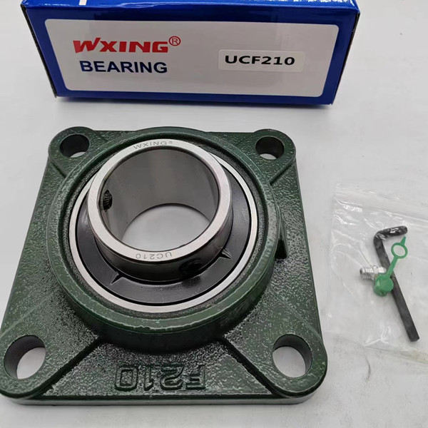 Four Bolt square Flange mounted units pillow block bearings UCF210