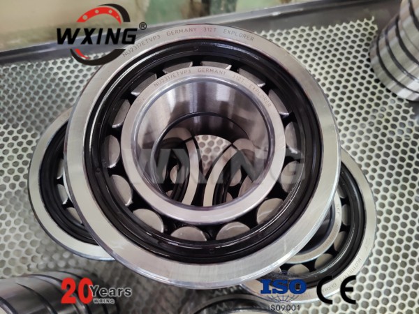 NU2317ETVP Single Row Cylindrical Roller Bearing 85x180x60mm