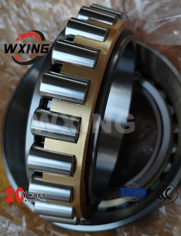 7097156M Roller angular contact double row tapered bearing, with brass cage, for auto parts