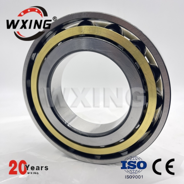 7222BECBM Angular contact bearings with brass cage