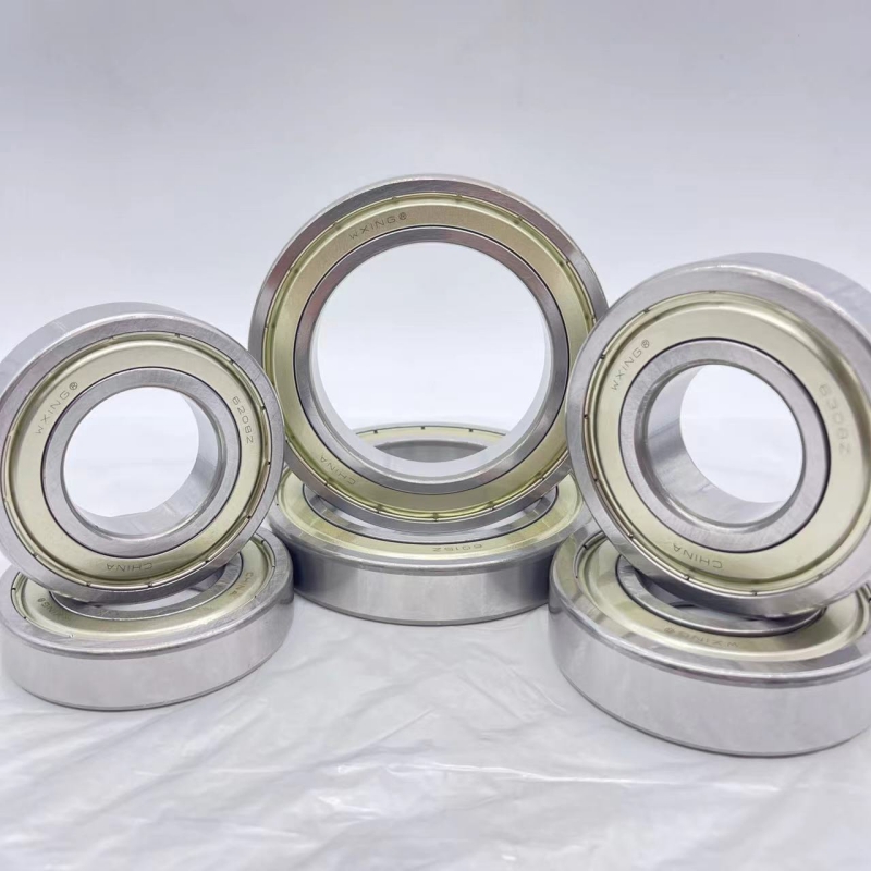 What is the function of bearings in air conditioners?
