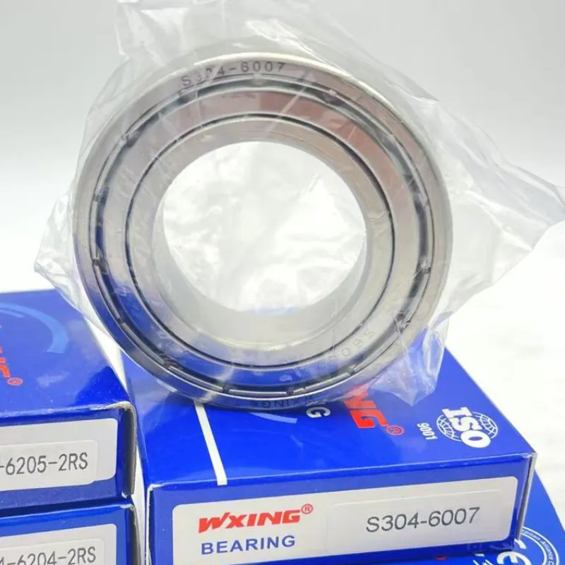 Deep groove ball bearing materials