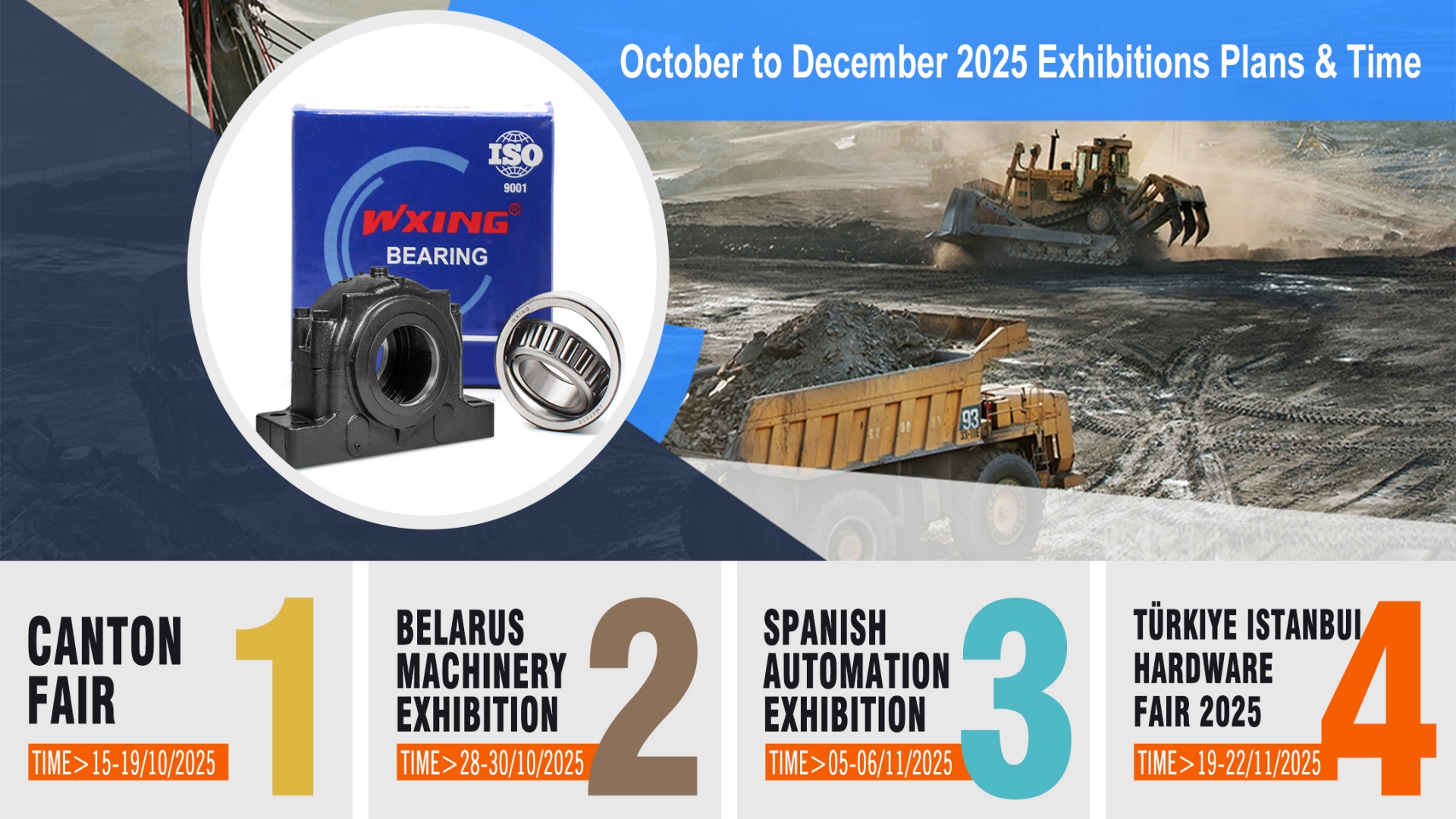 Bearing Exhibition Plans