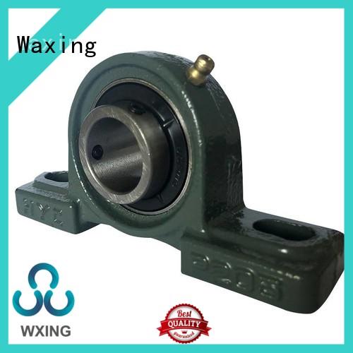 Waxing easy installation heavy duty pillow block bearings best quality at sale